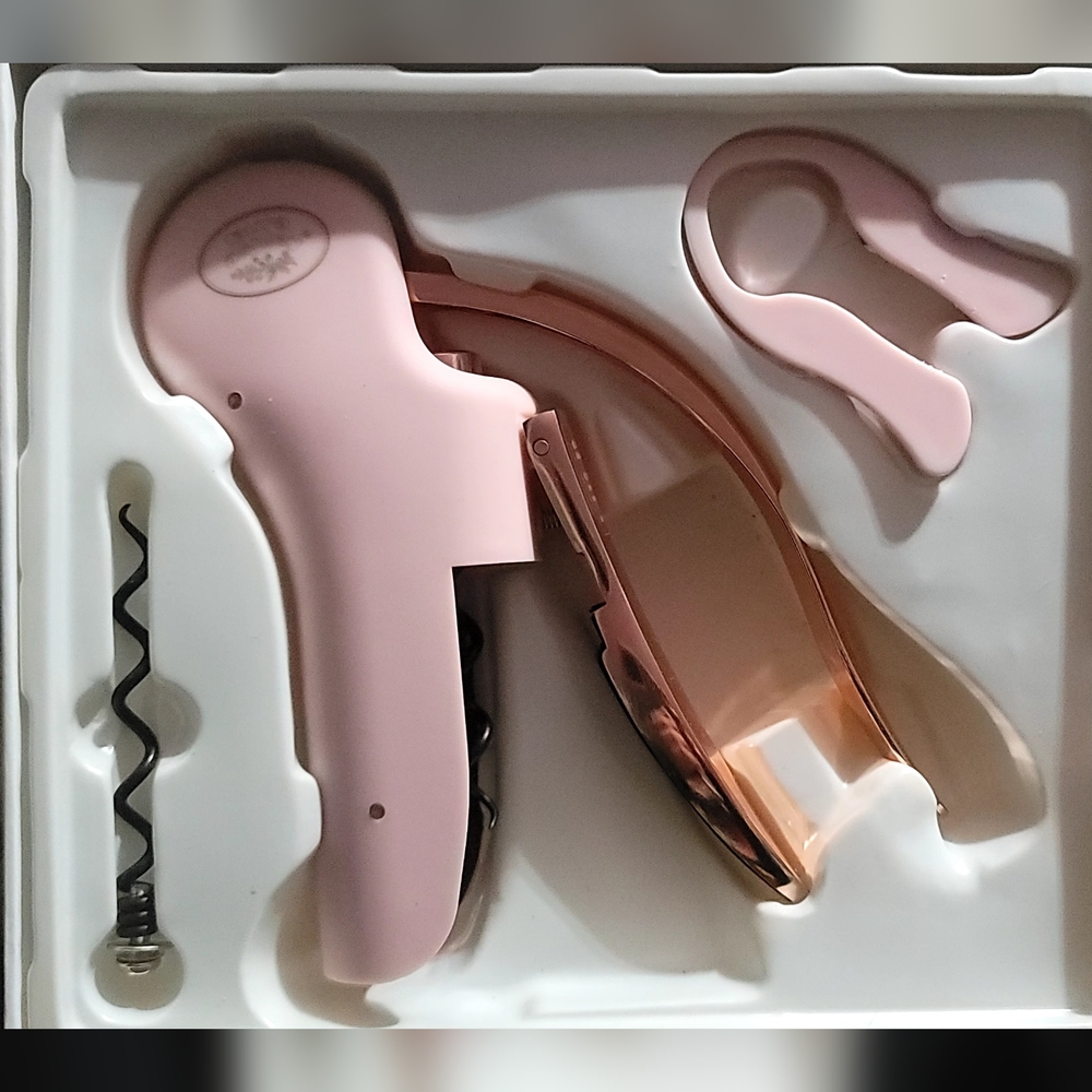3 piece compact wine opener set